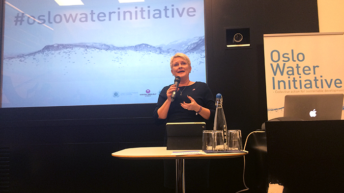 Oslo Water Initiative 2014 Anne-Marie Helland 