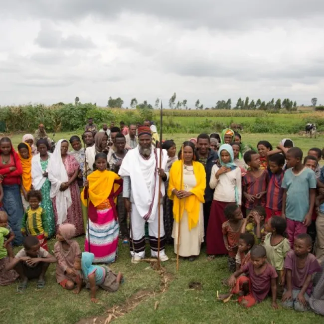 Members of the community in Keta Shekeno Locality, Siraro District, Ethiopia. Photo: Hilina Abebe/NCA.